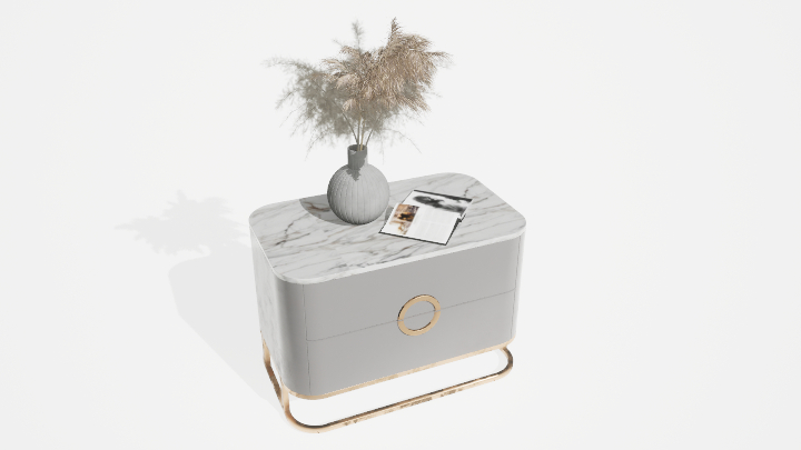 渲染模型_床头柜109