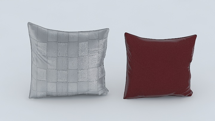 渲染模型_抱枕305