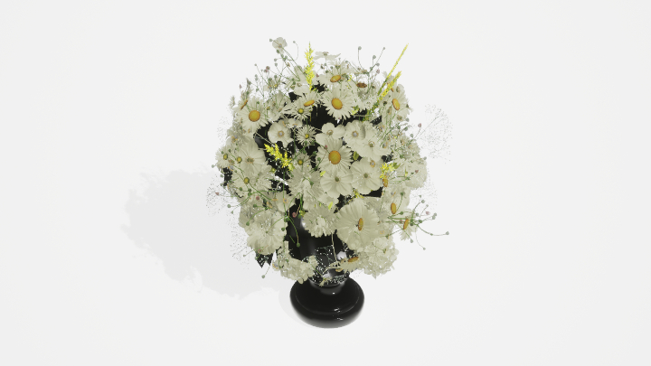 渲染模型_插花057