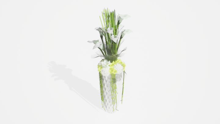 渲染模型_插花065