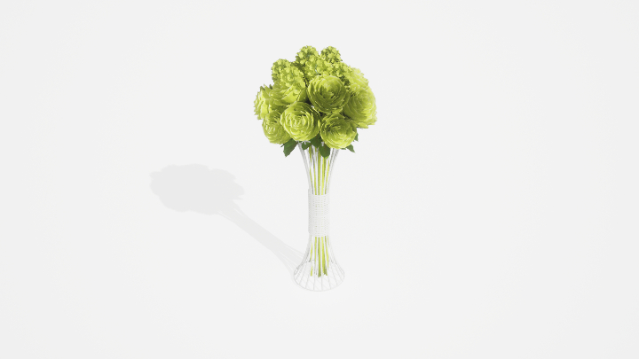 渲染模型_插花066