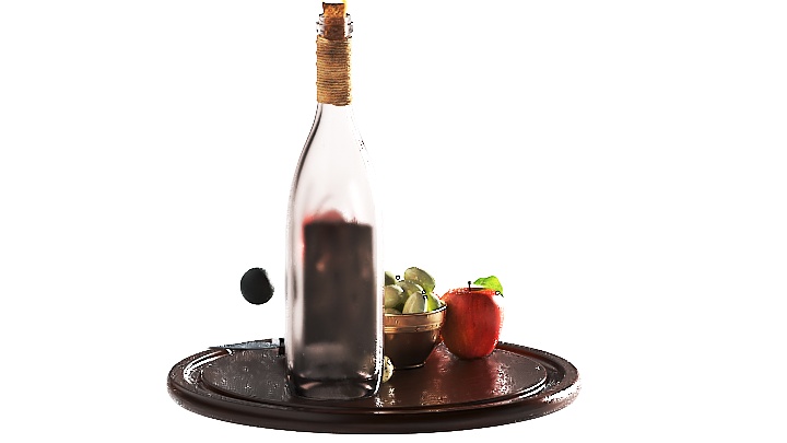 渲染模型_果盘013