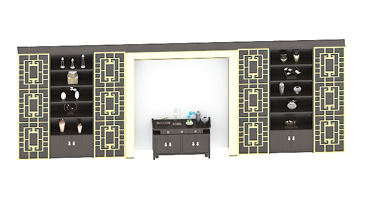 渲染模型_柜子2856