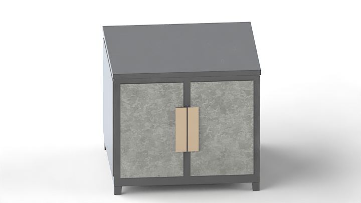 渲染模型_柜子2863