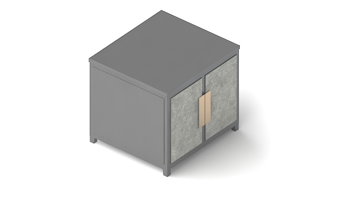 渲染模型_柜子2864