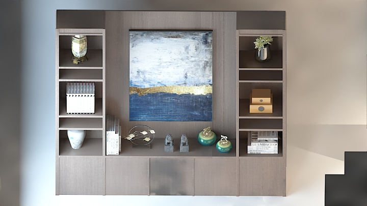 渲染模型_柜子2865