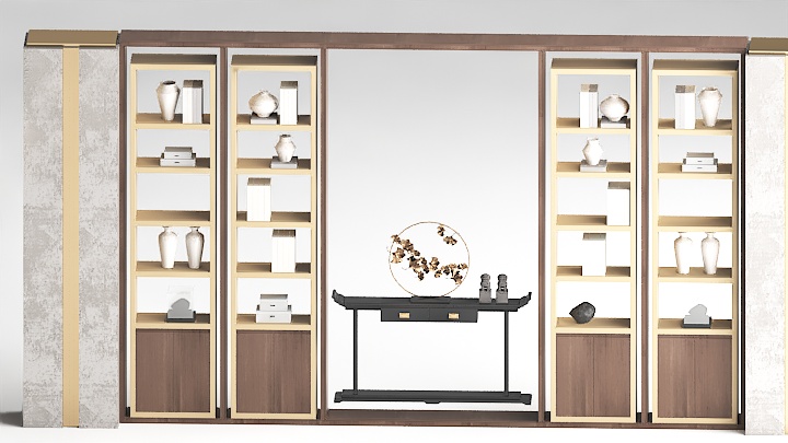 渲染模型_柜子2867