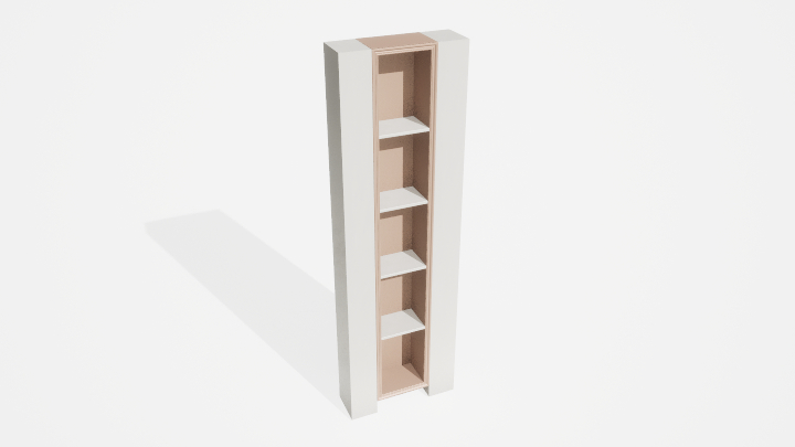 渲染模型_柜架007