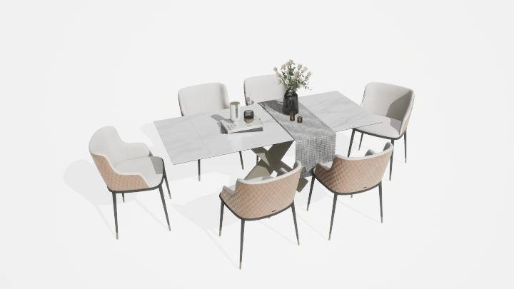 渲染模型_桌子2811