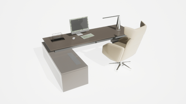 渲染模型_桌子2881