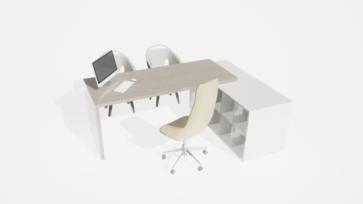 渲染模型_桌椅1324