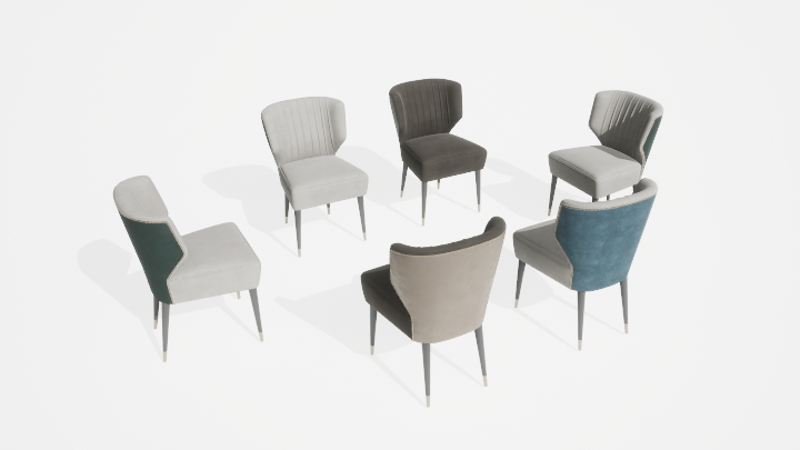 渲染模型_椅子5514