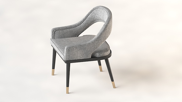 渲染模型_椅子5590