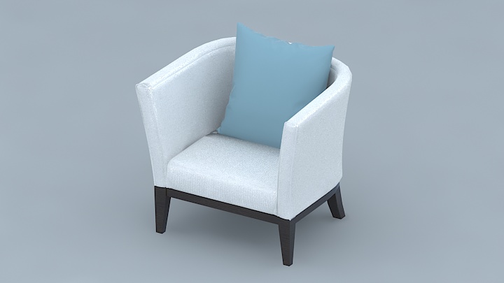 渲染模型_椅子5599