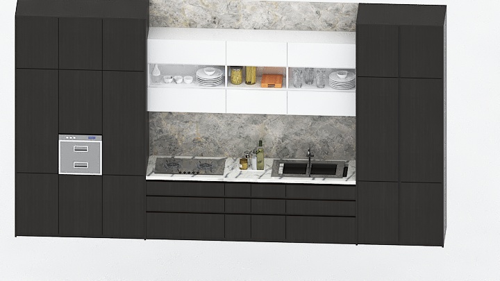 渲染模型_橱柜058