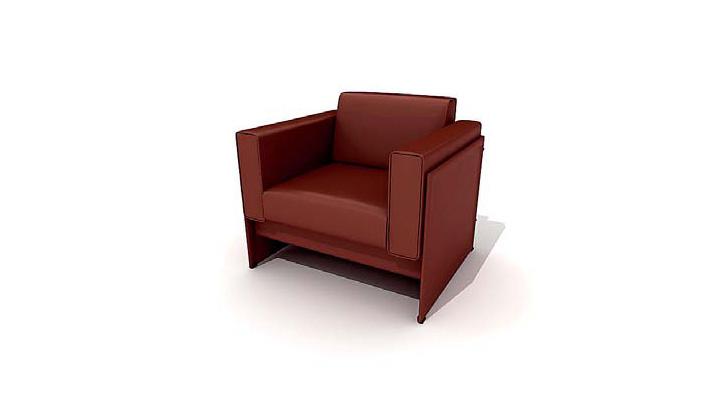 渲染模型_沙发8198