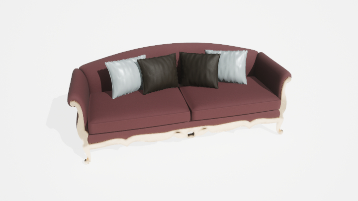 渲染模型_沙发8257