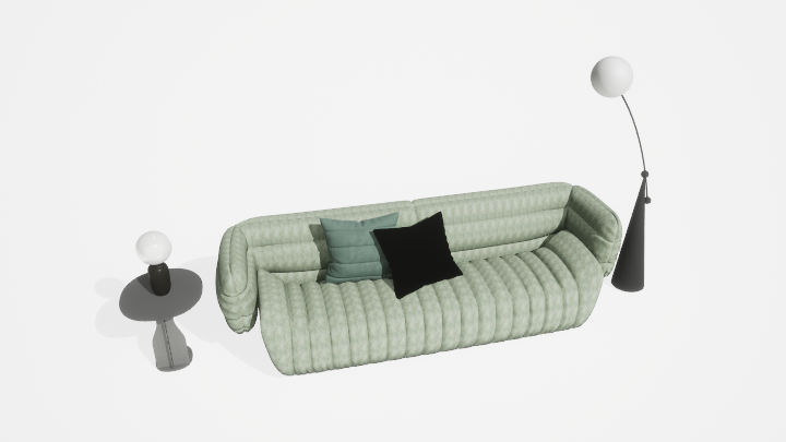 渲染模型_沙发8258