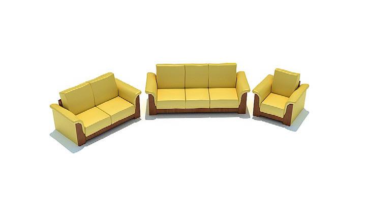 渲染模型_沙发8334