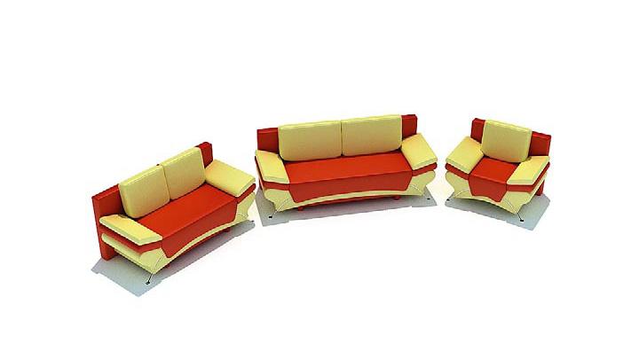 渲染模型_沙发8338