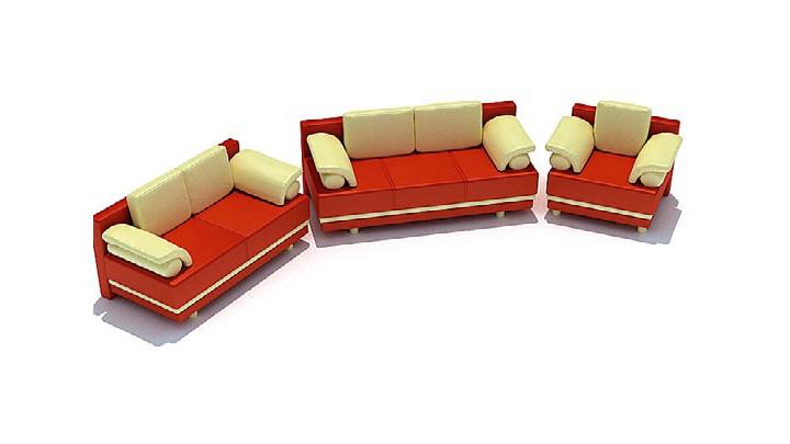 渲染模型_沙发8343