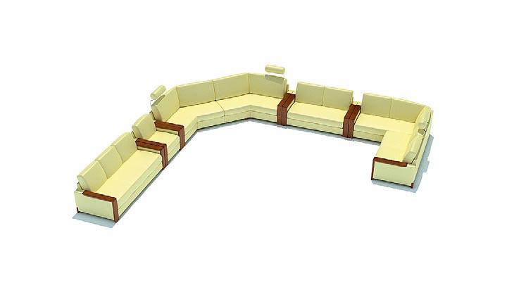 渲染模型_沙发8353