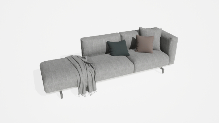 渲染模型_沙发8412