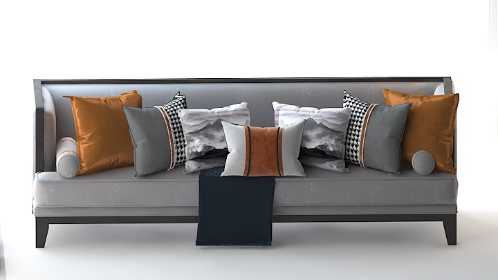 渲染模型_沙发8430