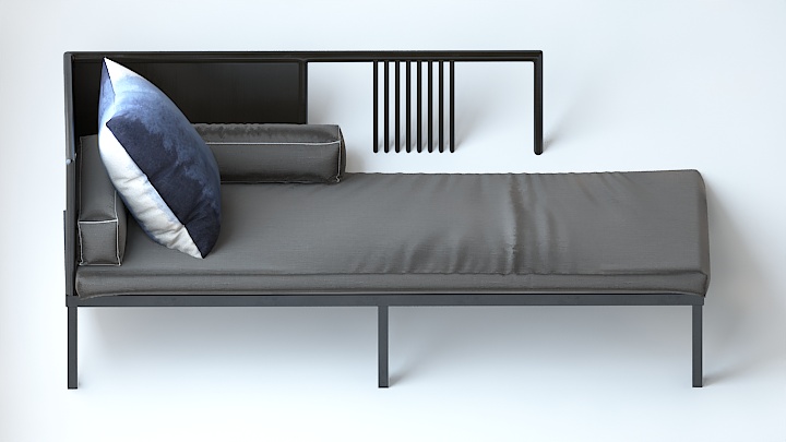 渲染模型_沙发8431