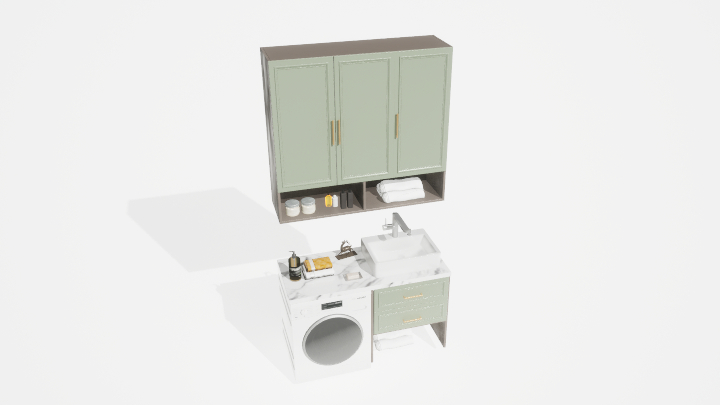 渲染模型_洗衣机131