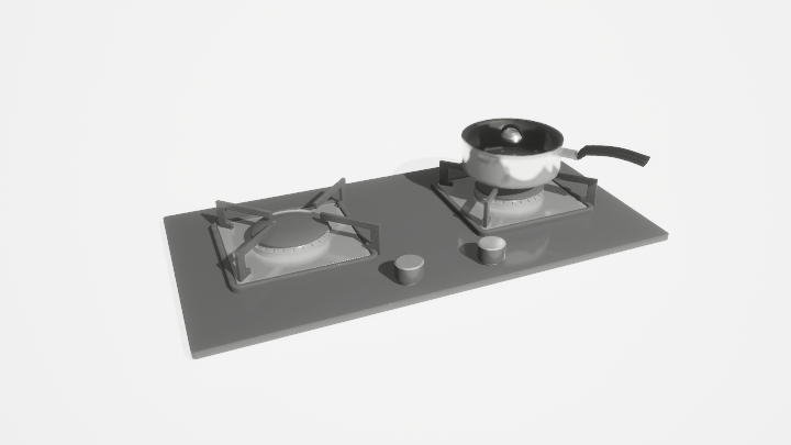 渲染模型_燃气灶063