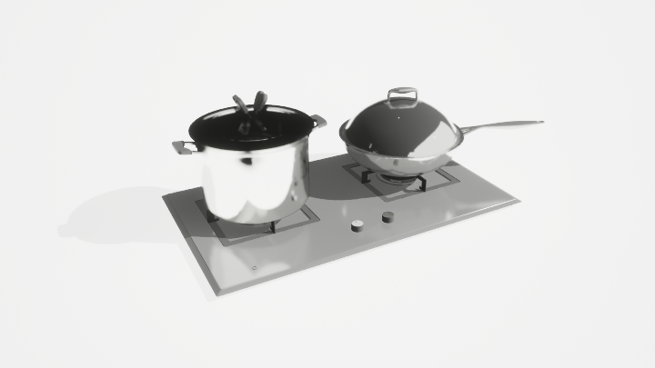 渲染模型_燃气灶064