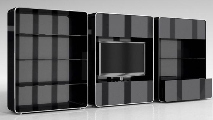 渲染模型_电视柜241