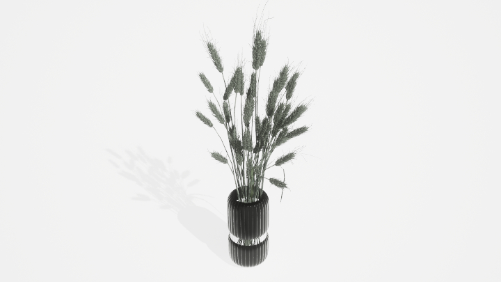 渲染模型_盆栽1032