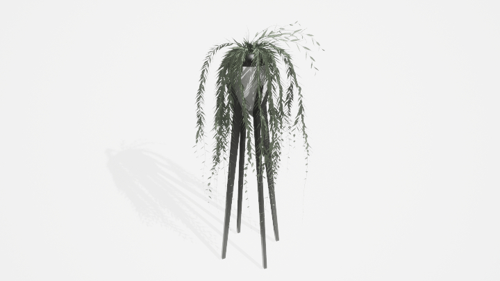 渲染模型_盆栽1098