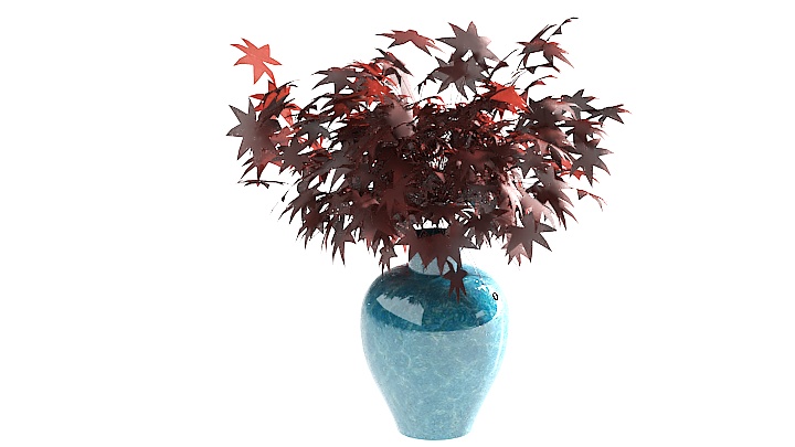 渲染模型_花瓶360