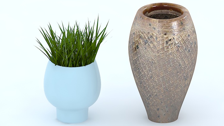 渲染模型_花瓶370