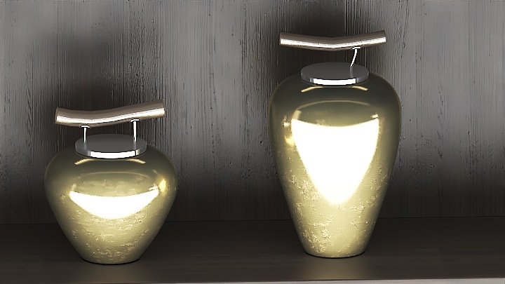 渲染模型_花瓶盆栽005