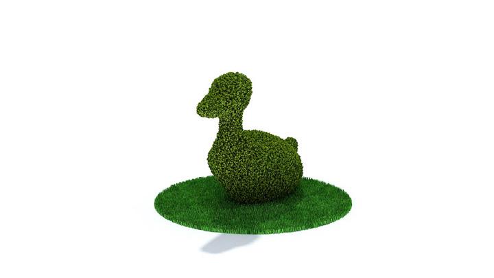 渲染模型_装饰灌木008