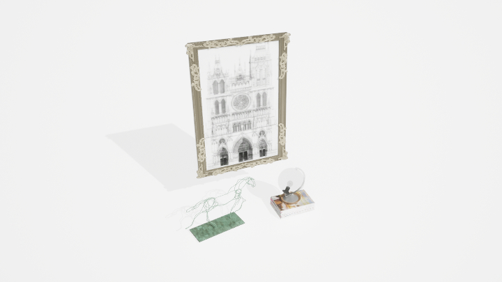 渲染模型_装饰画296