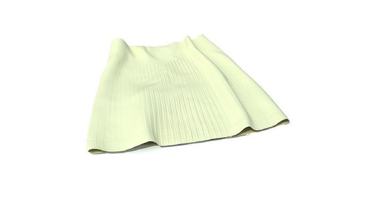 渲染模型_裙子008