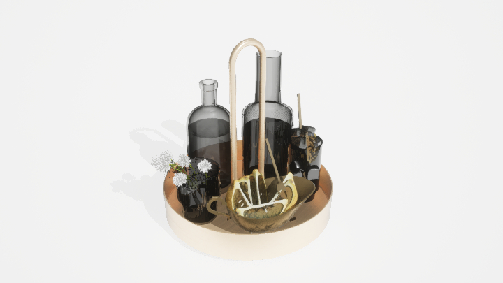 渲染模型_酒水101