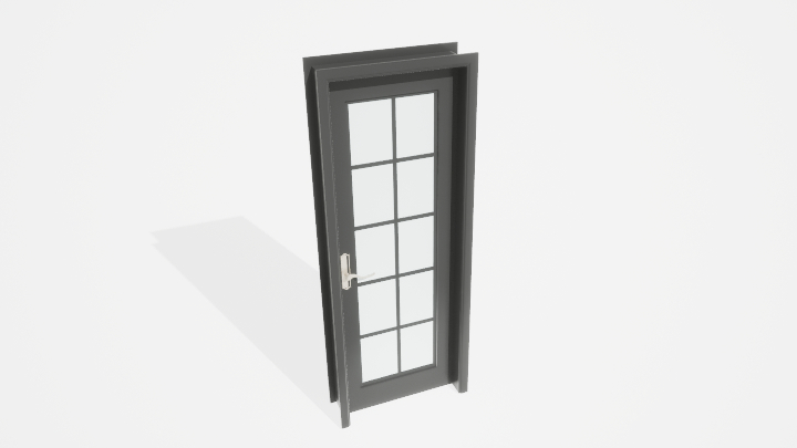 渲染模型_门1380