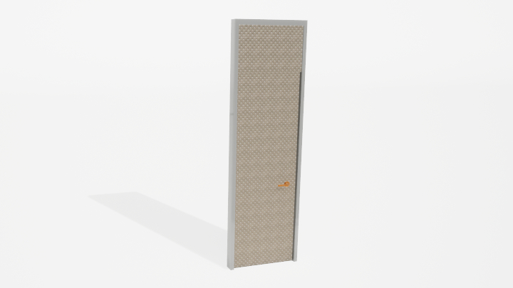 渲染模型_门1387