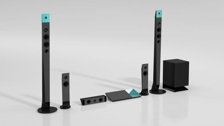 渲染模型_音响226