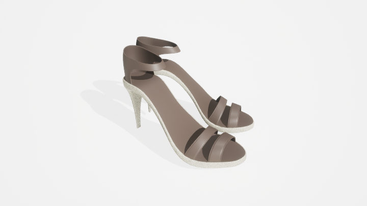 渲染模型_高跟鞋011