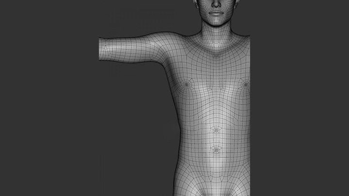 Daz3DPoser_人物白模019