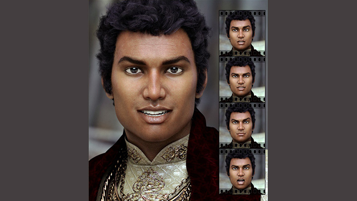 Daz3DPoser_人物表情047