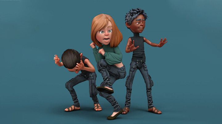 Daz3DPoser_卡通人物011