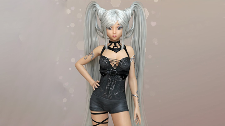 Daz3DPoser_卡通人物033